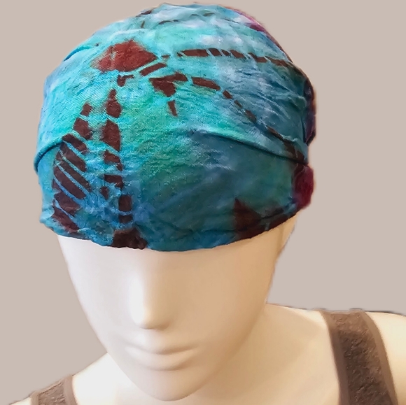 TIE DYE Headbands Cotton Handmade ***3  Colors Avail.***NEW - Picture 5 of 6